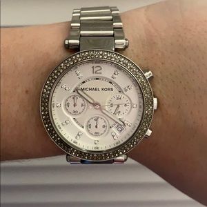 Michael Kors Stainless Steel Silver Watch